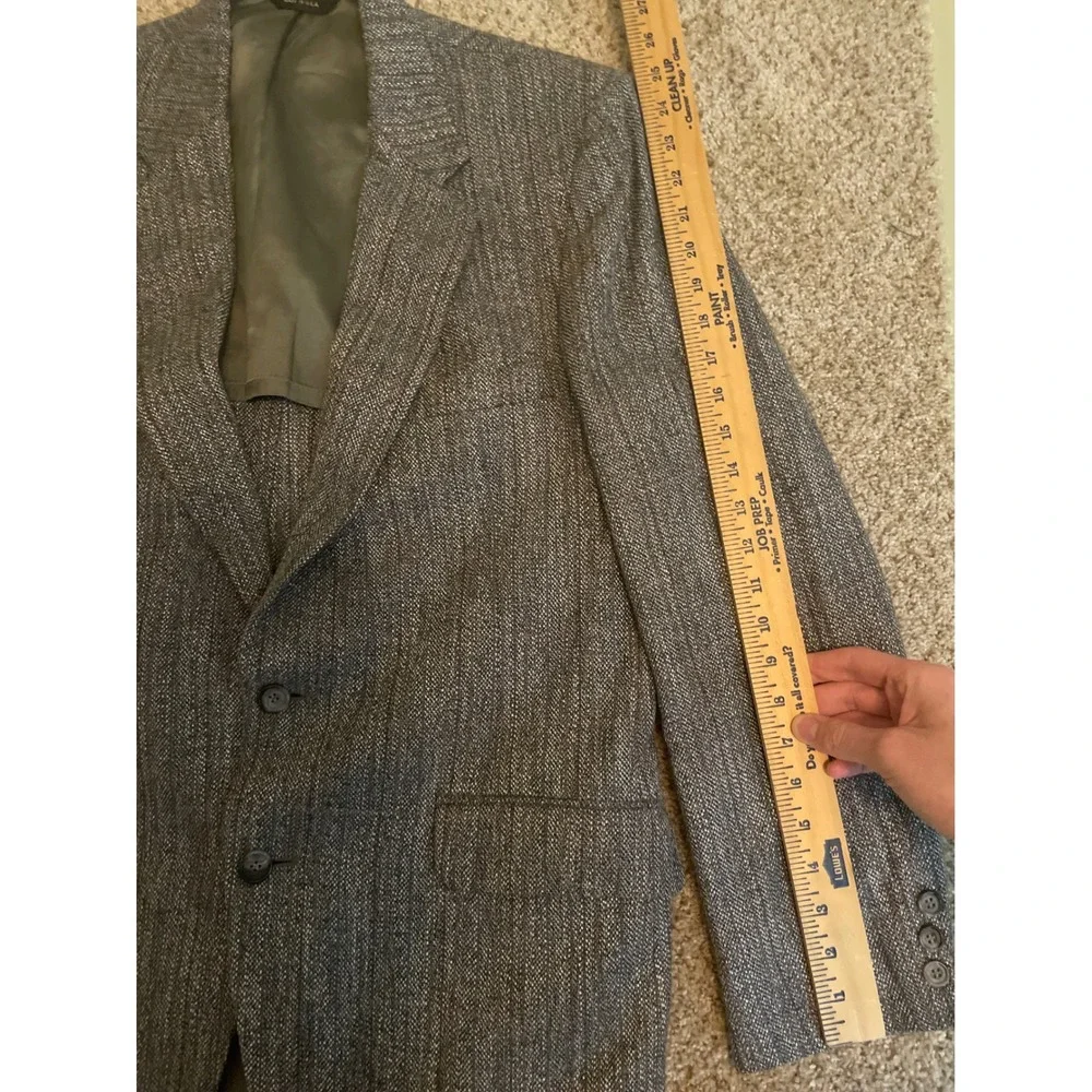 Stafford mens notched tweed
